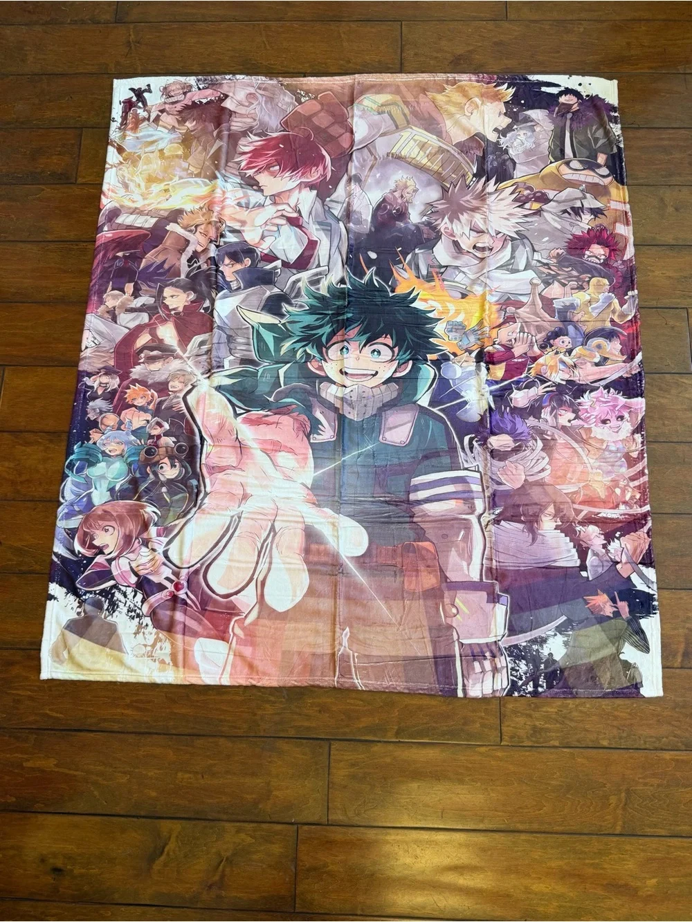 Anime Fleese Throw Blanket 50x60” New